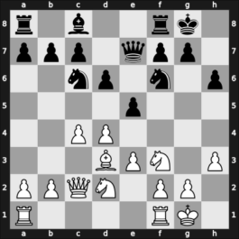 1957 Moskou ch-URS – Round 2 – Antoshin, Vladimir S – 1-0 – Gurgenidze, Bukhuti – G29