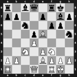 1957 Moskou ch-URS – Round 3 – Tal, Mikhail – 1-0 – Bronstein, David I – G34