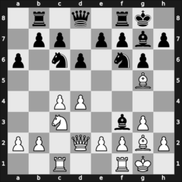 1957 Moskou ch-URS – Round 4 – Bannik, Anatolij – 0-1 – Tal, Mikhail – G45