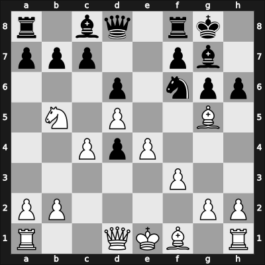 1957 Moskou ch-URS – Round 6 – Furman, Slavomir – 0-1 – Gurgenidze, Bukhuti – G63