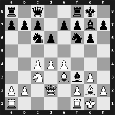 1957 Moskou ch-URS – Round 6 – Kortchnoi, V. – 1/2-1/2 – Bronstein, Daniel E – G64