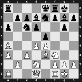 1957 Moskou ch-URS – Round 7 – Bronstein, David I – 1-0 – Nezhmetdinov, Rashid – G73
