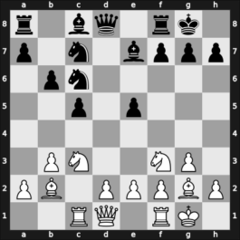 1957 Moskou ch-URS – Round 8 – Stolyar, E. – 1/2-1/2 – Aronin, Lev – G78
