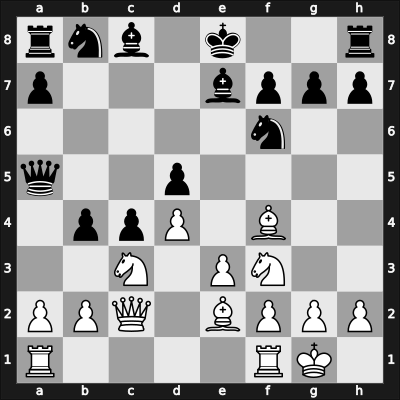 1957 Moskou ch-URS – Round 8 – Antoshin, Vladimir S – 0-1 – Bronstein, David I – G80