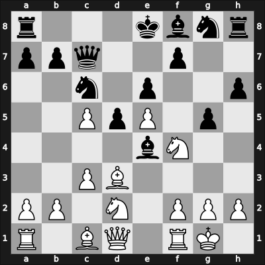 1957 Moskou ch-URS – Round 10 – Mikenas, Vladas – 1-0 – Bannik, Anatolij – G102