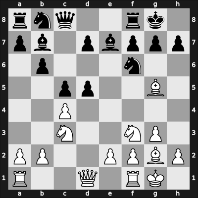 1957 Moskou ch-URS – Round 11 – Kholmov, Ratmir D – 1-0 – Stolyar, E. – G109