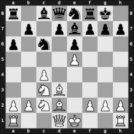 1957 Moskou ch-URS – Round 14 – Stolyar, E. – 1/2-1/2 – Tal, Mikhail – G140