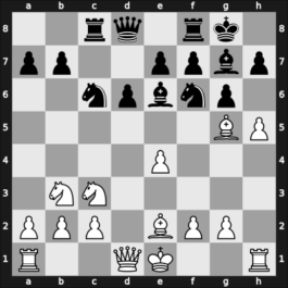 1957 Moskou ch-URS – Round 14 – Klaman, Konstantin Mikhailovich – 1-0 – Aronson, Lev – G141