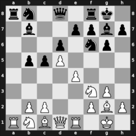 1957 Moskou ch-URS – Round 19 – Aronson, Lev – 0-1 – Kholmov, Ratmir D – G185