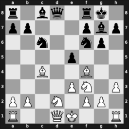 1957 Moskou ch-URS – Round 19 – Bronstein, David I – 0-1 – Gurgenidze, Bukhuti – G188