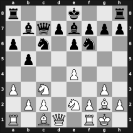 1957 Moskou ch-URS – Round 19 – Tolush, Alexander – 1-0 – Taimanov, Mark E – G189