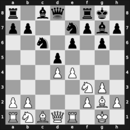 1957 Moskou ch-URS – Round 20 – Gurgenidze, Bukhuti – 1-0 – Bannik, Anatolij – G202