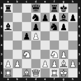 1957 Moskou ch-URS – Round 21 – Kortchnoi, V. – 1-0 – Gurgenidze, B. – G210