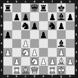 1957 Moskou ch-URS – Round 29 – Petrosian, Tigran V – 1/2-1/2 – Keres, Paul Petrovich – G214