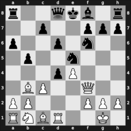 1957 New York ch-USA – Round 1 – Sherwin, James T – 1-0 – Kramer, Gerald – G2