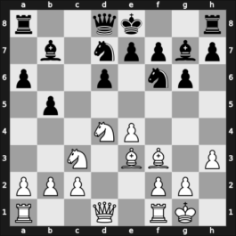 1957 New York ch-USA – Round 1 – Di Camillo, Attilio – 0-1 – Reshevsky, Samuel – G3