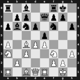 1957 New York ch-USA – Round 4 – Sherwin, James T – 1/2-1/2 – Lombardy, William J – G23