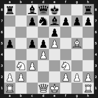 1957 New York ch-USA – Round 4 – Kramer, Gerald – 0-1 – Mednis, Edmar J – G24