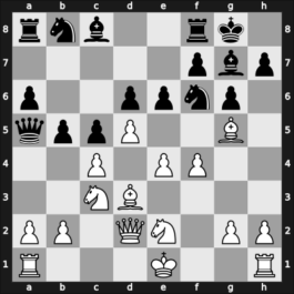 1957 New York ch-USA – Round 6 – Bisguier, Arthur B – 1-0 – Feuerstein, Arthur – G34