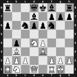 1957 New York ch-USA – Round 7 – Fischer, Raphael – 1-0 – Sherwin, James T – G41