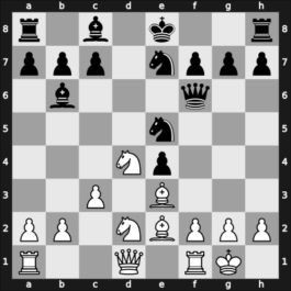 1957 New York ch-USA – Round 7 – Seidman, Herbert – 1-0 – Bisguier, Arthur B – G44