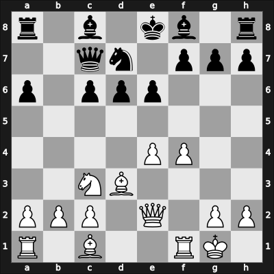 1957 New York ch-USA – Round 8 – Bisguier, Arthur B – 0-1 – Reshevsky, Samuel – G48