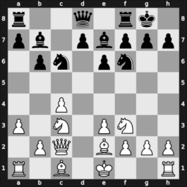 1957 New York ch-USA – Round 9 – Denker, Arnold S – 1/2-1/2 – Lombardy, William J – G53