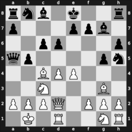 1957 New York ch-USA – Round 9 – Fischer, Raphael – 1-0 – Mednis, Edmar J – G55