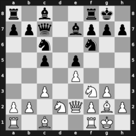 1957 New York ch-USA – Round 9 – Feuerstein, Arthur – 1/2-1/2 – Kramer, Gerald – G57