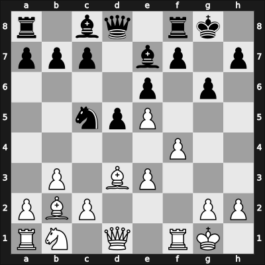 1957 New York ch-USA – Round 11 – Denker, Arnold S – 1-0 – Turner, Abe J – G63