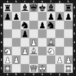1957 OWL Ch – Round 1 – Lachmann, Hans G – 0-1 – Flatau, Leo – G1