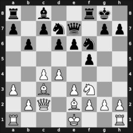 1957 OWL Ch – Round 4 – Flatau, Leo – 0-1 – Oestreich, Reinhard – G10
