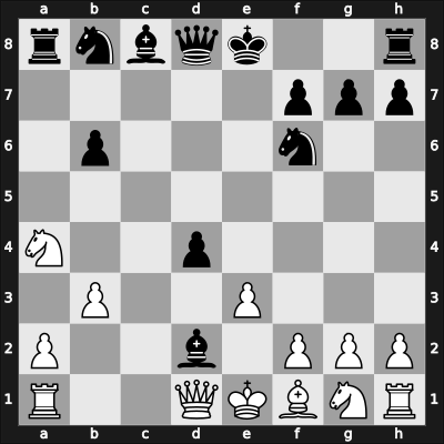 1957 OWL Ch – Round 10 – Lachmann, Hans G – 1-0 – Josting, Friedel – G22