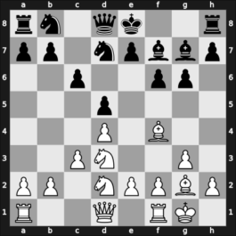 1957 Open – Round 7 – Bermudez Adams, William – 1-0 – Beliavsky, Lev – G9
