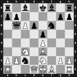1957 POL Ch 15th – Round 5 – Szukszta, Janus – 1-0 – Kmita, Zbigniew – G6