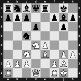 1957 POL Ch 15th – Round 6 – Plater, Kazimierz – 1/2-1/2 – Dworzynski, Roman – G8