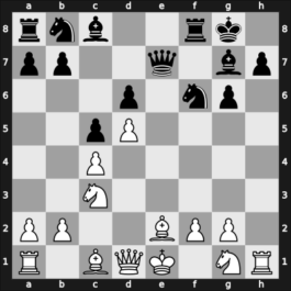 1957 Przepiorka Memorial – Round 3 – Szabo, Laszlo – 1-0 – Orbaan, Constant – G14