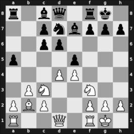 1957 Przepiorka Memorial – Round 4 – Winiwarter, Felix – 0-1 – Szabo, Laszlo – G26