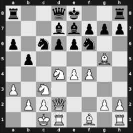 1957 Przepiorka Memorial – Round 5 – Kholmov, Ratmir D – 1-0 – Doda, Zbigniew – G30