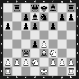 1957 Przepiorka Memorial – Round 6 – Winiwarter, Felix – 0-1 – Ciocaltea, Victor – G36