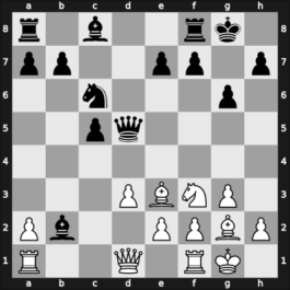 1957 Przepiorka Memorial – Round 6 – Franz, Joachim – 1/2-1/2 – Szabo, Laszlo – G38