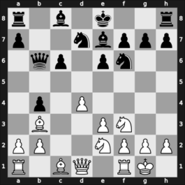 1957 Przepiorka Memorial – Round 7 – Geller, Efim P – 1-0 – Winiwarter, Felix – G42