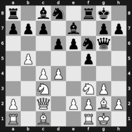 1957 Przepiorka Memorial – Round 9 – Geller, Efim P – 1/2-1/2 – Franz, Joachim – G55