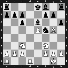 1957 Przepiorka Memorial – Round 10 – Gromek, Jozef – 0-1 – Fichtl, Jiri – G66