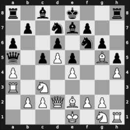 1957 Przepiorka Memorial – Round 13 – Szukszta, Janus – 1/2-1/2 – Orbaan, Constant – G81