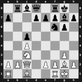 1957 Przepiorka Memorial – Round 14 – Szabo, Laszlo – 1-0 – Doda, Zbigniew – G90
