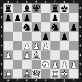 1957 Reggio Emilia ch ITA – Round 3 – Primavera, Giuseppe – 1-0 – Grassi, Mario – G10