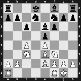 1957 Reggio Emilia ch ITA – Round 4 – Laco, Giuseppe – 1/2-1/2 – Norcia, Federico – G12