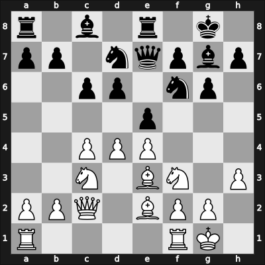 1957 Reggio Emilia ch ITA – Round 4 – Napolitano, Mario – 1-0 – Primavera, Giuseppe – G15