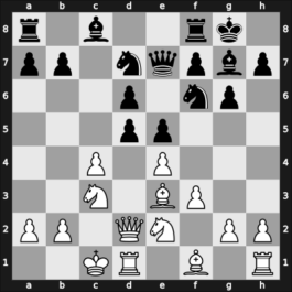 1957 Reggio Emilia ch ITA – Round 5 – Romani, Elio – 1/2-1/2 – Napolitano, Mario – G17